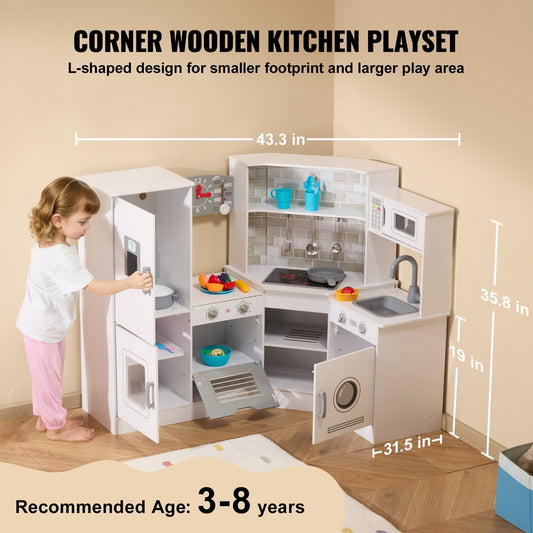 Christmas Gift β VEVOR Kids Kitchen Playset with 24 Accessories