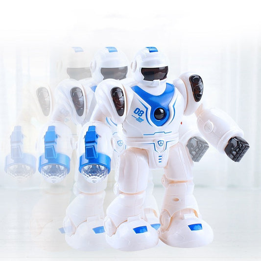Flash Music Walking Dancing Spaceman Robot Toy Creative Gift