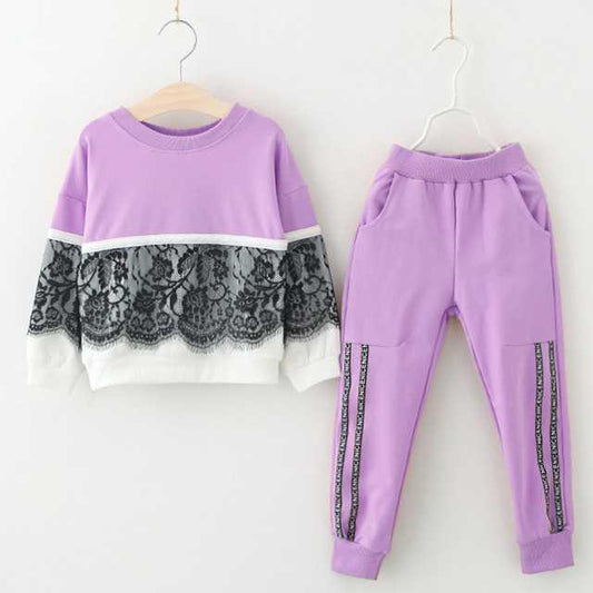 Autumn Girls Pants & Shirt Set