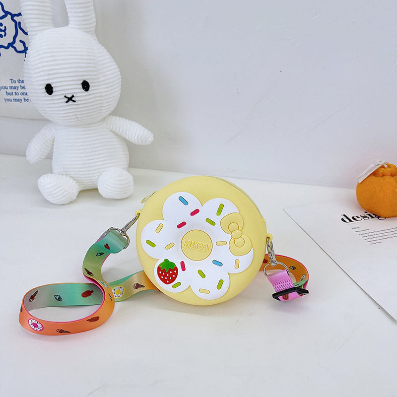 Kidzoo Silicone Children’s Crossbody Fruit Donut Bag