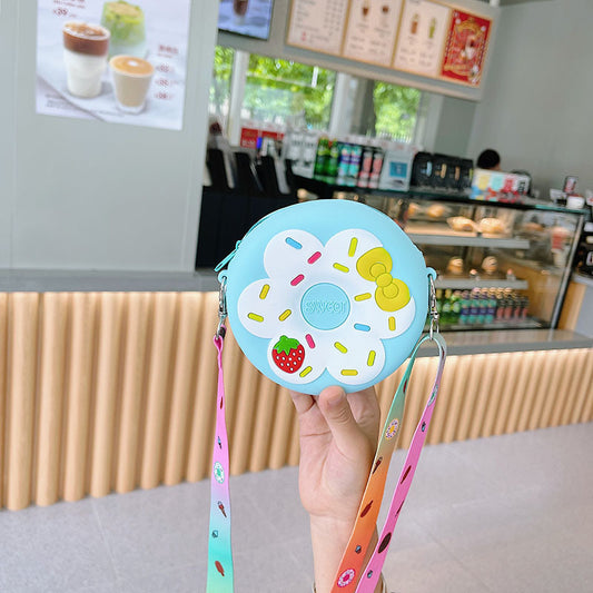 Kidzoo Silicone Children’s Crossbody Fruit Donut Bag