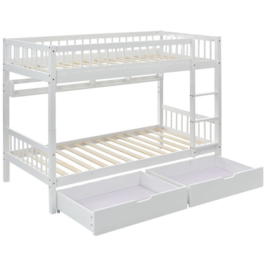 Kids Wooden Bunk Bed with Slide & Storage β Fun Meets Function!