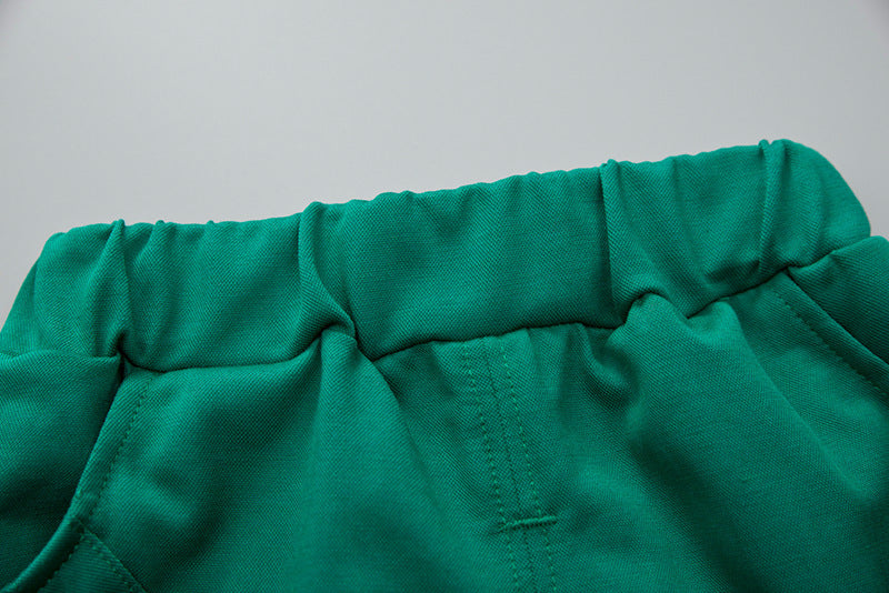 Summer Short-Sleeved Two-Piece Suit