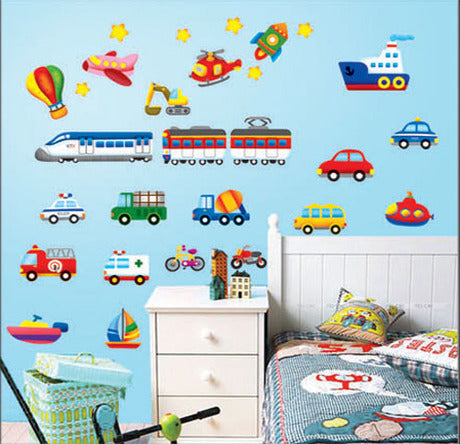 Removable Wall Stickers Kindergarten Kids Bedroom