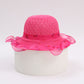 Princess straw hat kids sun hat