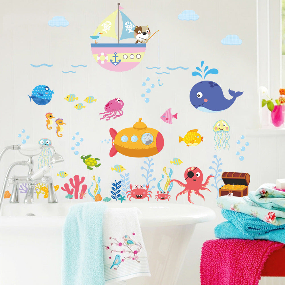 Kids Room Ocean Cartoon Wall Sticker