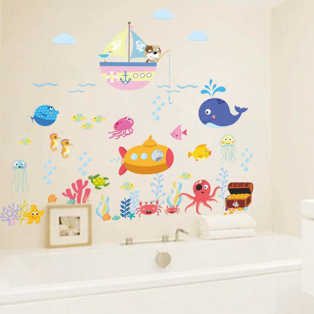 Kids Room Ocean Cartoon Wall Sticker