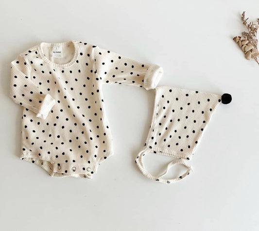 Newborn Romper Jumpsuit with Hat