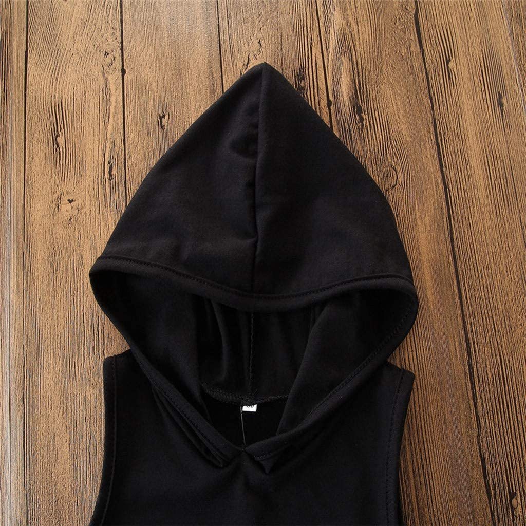 Toddler Boys Sleeveless Hoodie & Camo Pants Set