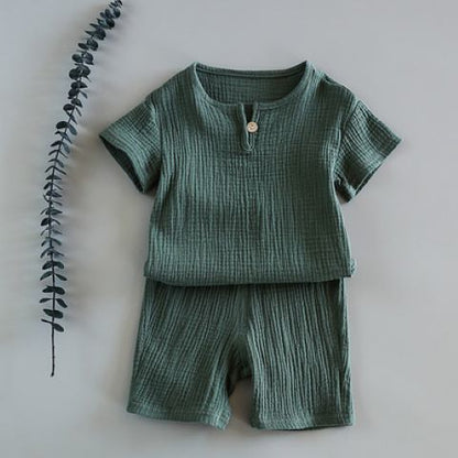 Baby Boys Summer Cotton Set