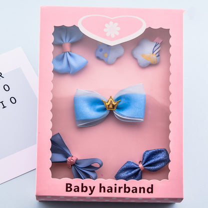 Girl Princess Bow Hairpin Combo Set