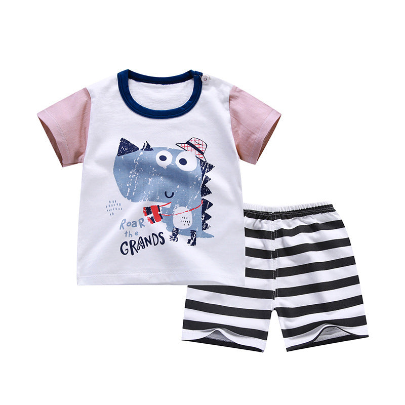 Boy and Girl Pure Cotton Korean-Style T-Shirt