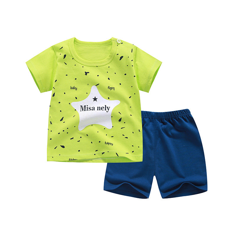 Boy and Girl Pure Cotton Korean-Style T-Shirt