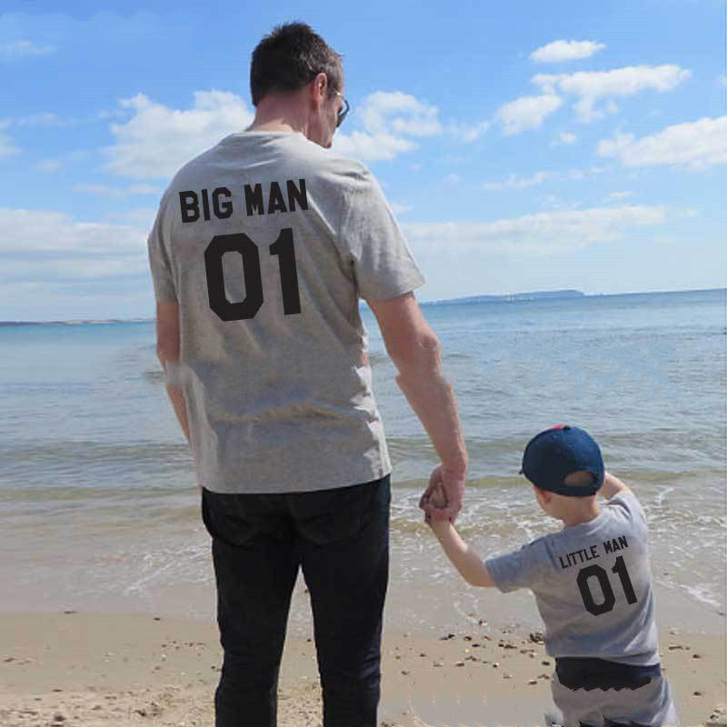 Family Matching “Big & Little Man” T-Shirts