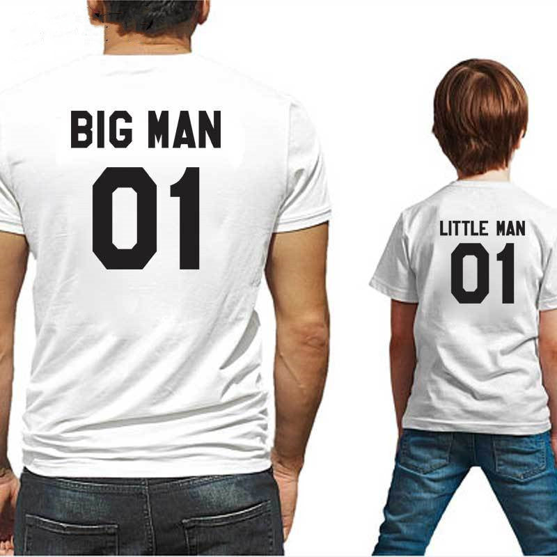 Family Matching “Big & Little Man” T-Shirts