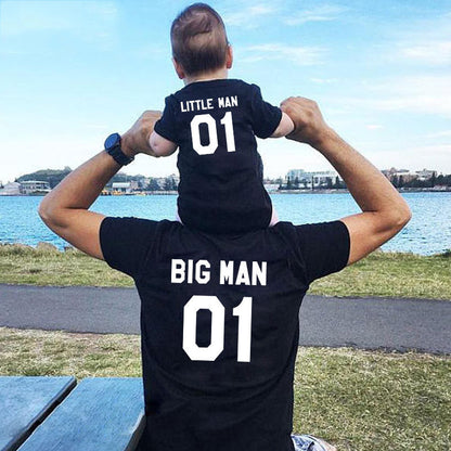 Family Matching “Big & Little Man” T-Shirts