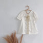 Korean Style Bowknot Chiffon Kids Skirt top