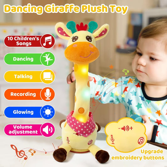 Singing, Learning To Speak, Swinging And Dancing Giraffe Doll