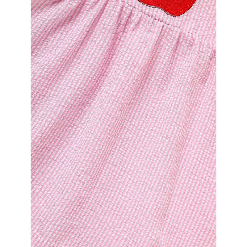 Summer Ruffle Sleeves Top & Shorts Set