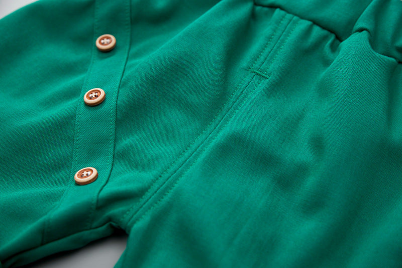 Summer Short-Sleeved Two-Piece Suit