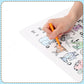 Foldable Waterproof Kids Coloring Portable Silicone Mat
