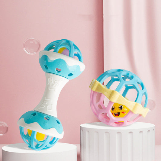Baby Can Chew Teether 0-3 Grasp Exercise Rattle Toy