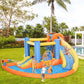 5-in-1 Bounce House Water Park Jumping Castle With Water Pool, Slide,