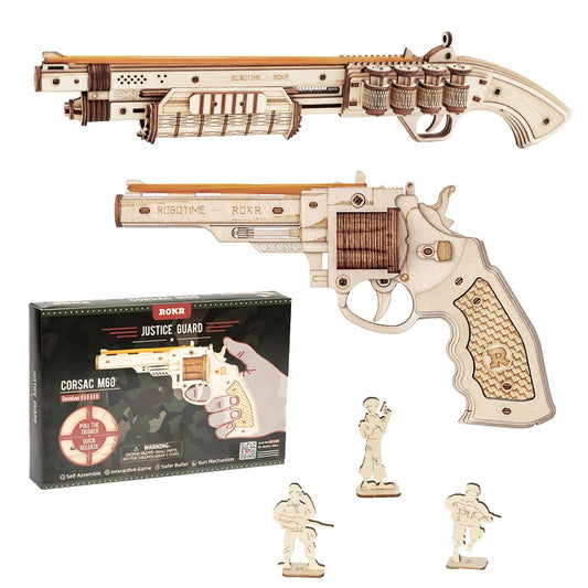 Robotime Gun Blocks Model Building Kit – Kids’ Gift