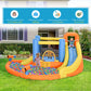 5-in-1 Bounce House Water Park Jumping Castle With Water Pool, Slide,