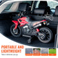 Christmas Gift Kids Ride On Motorcycle 12V Electric Motorbike With LED For Kids Aged
