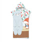 Kids Cartoon Animal Hooded Beach Towel