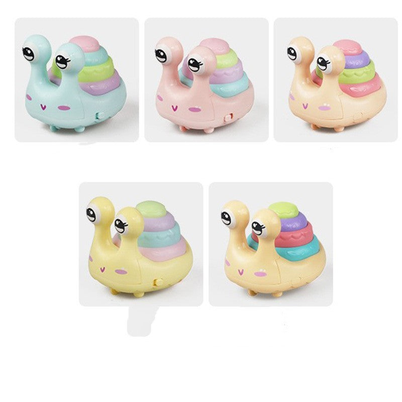 Children's toys press animal crawling toy car