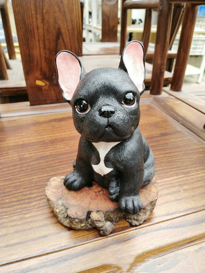 Small Ornaments Puppy Lucky Gifts Gifts Resin Crafts