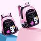 Kids School Cute Cat Print Backpack Bag