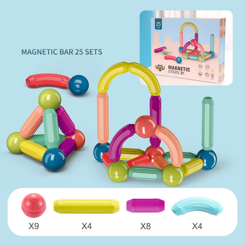 Magnetic Stick Building Blocks – Kids’ Magnetic Toy Bricks