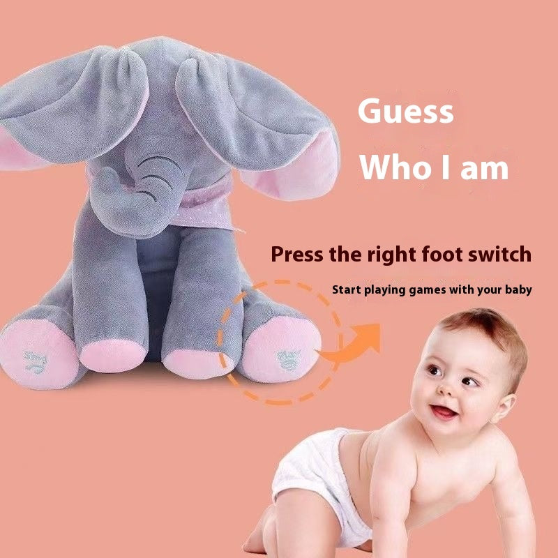 Peek-A-Boo Elephant Singing Plush Toy