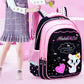 Kids School Cute Cat Print Backpack Bag
