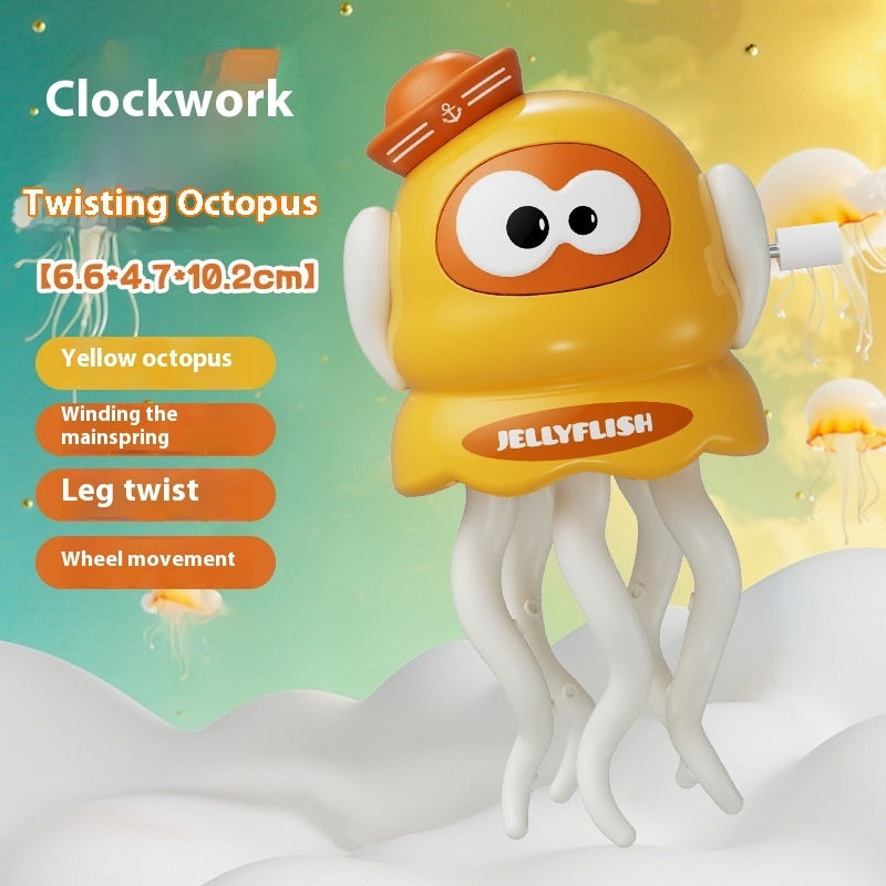 Magic Clockwork Dancing Octopus Dance Twist Wind-up Toy Yi