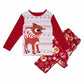 Kidzoo Christmas Family Matching Fox Pajamas Set