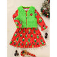 Toddler Christmas Party Dress Set
