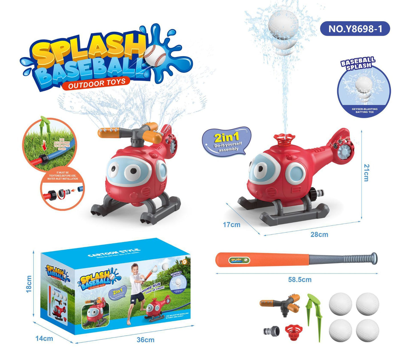 Outdoor Water Spray Toy – Summer Splash Fun!