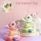 4-Level Cat Toy Tower – Interactive Fun for Pets
