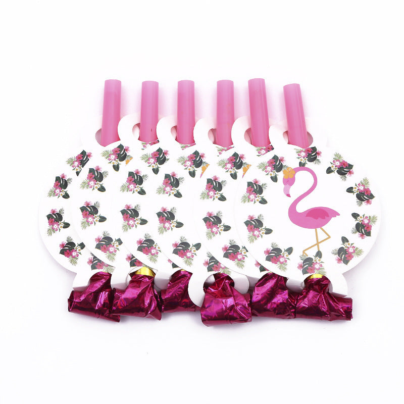Pennant Pull Flag Return Gift Bag Tableware Set Decoration