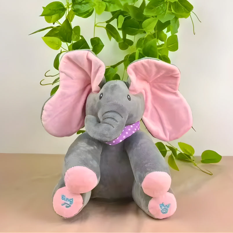 Peek-A-Boo Elephant Singing Plush Toy