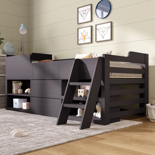 Cabin Mid Sleeper Wooden Bed – Smart, Stylish &amp; Space-Saving