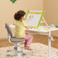 VEVOR 3-in-1 Tabletop Kids Art Easel – Magnetic Whiteboard &amp; Chalkboard