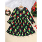 Toddler Christmas Party Dress Set