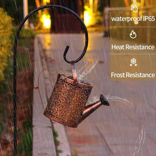 🎄Christmas Solar Kettle LED Night Light (💡Garden Lawn Decoration Light)
