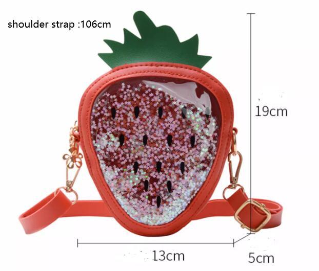Strawberry One Shoulder Jelly Bag