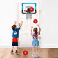 Kids Basketball Hoop With LED Lights & Audio Scoreboard Indoor Basketball Hoop
